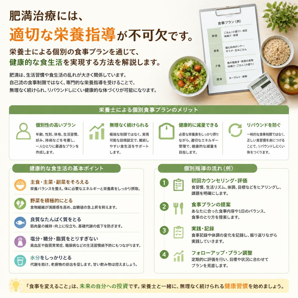 栄養指導の重要性
