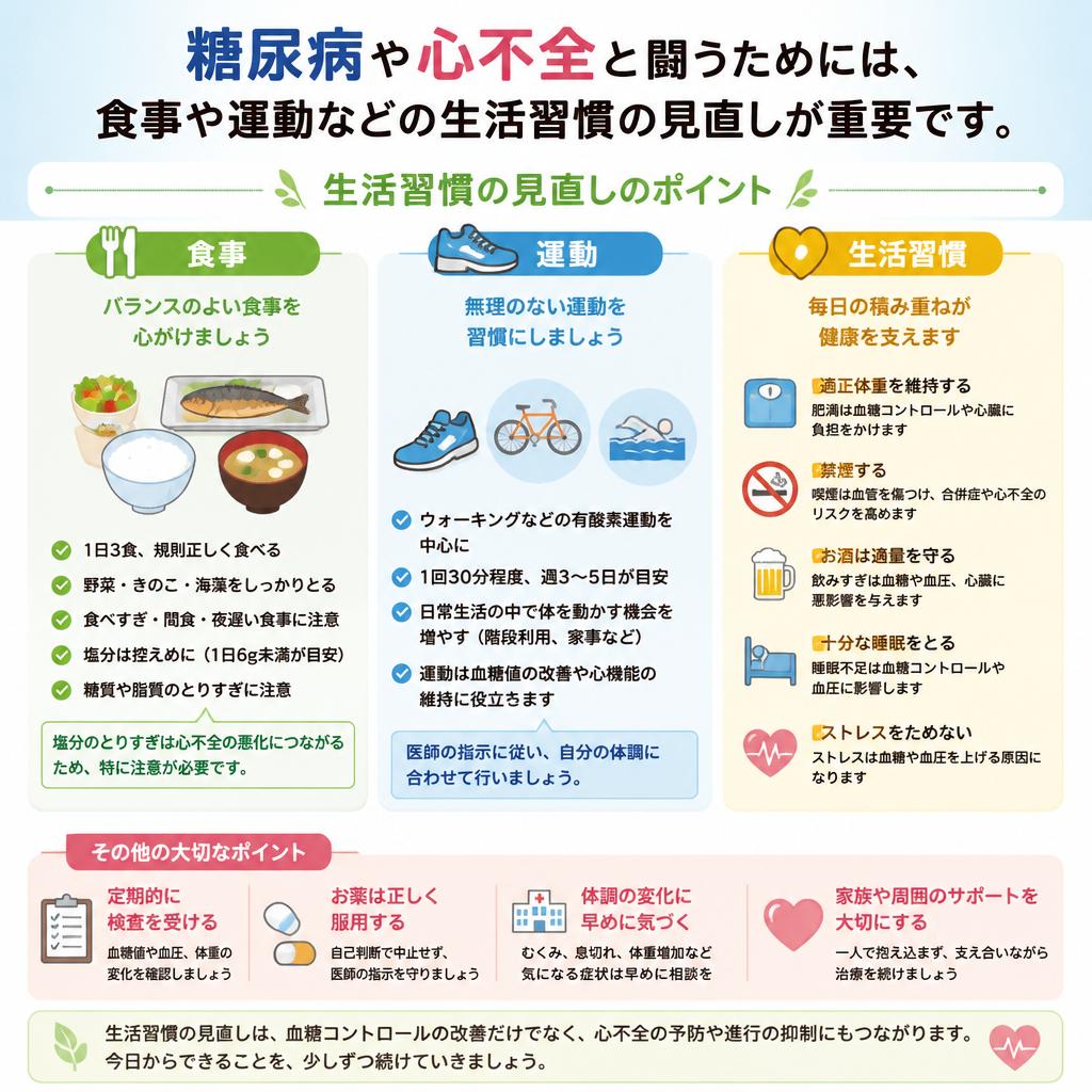 生活習慣の見直しが健康をつくる