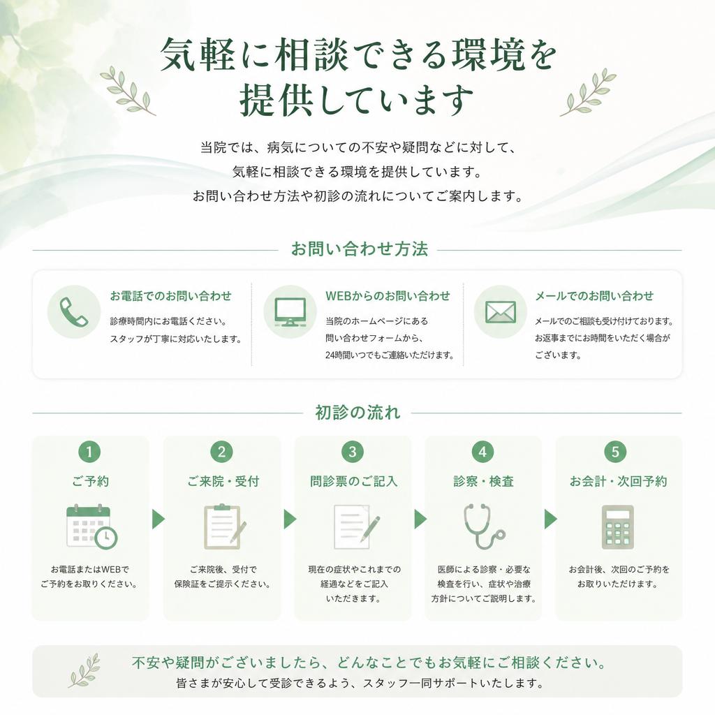 お気軽にご相談ください