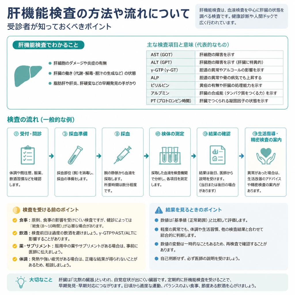 どうやって検査するのか？