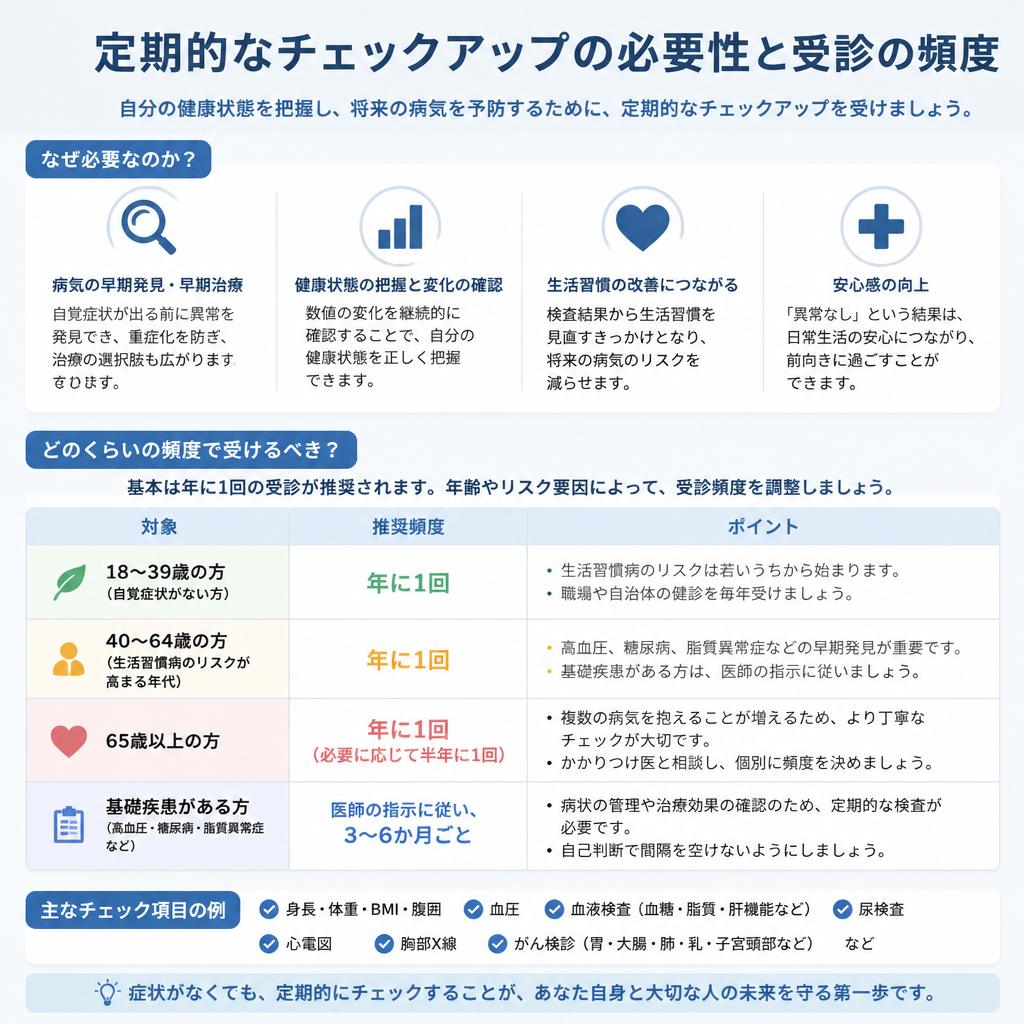 定期的な健康診断の重要性