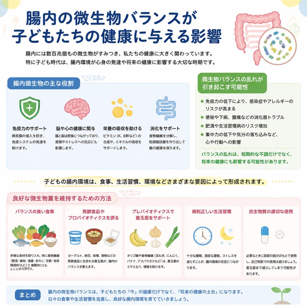 微生物叢が育む健康