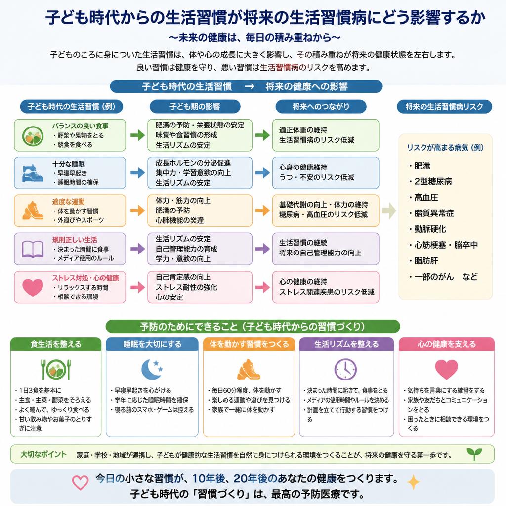 生活習慣病のリスクを減少