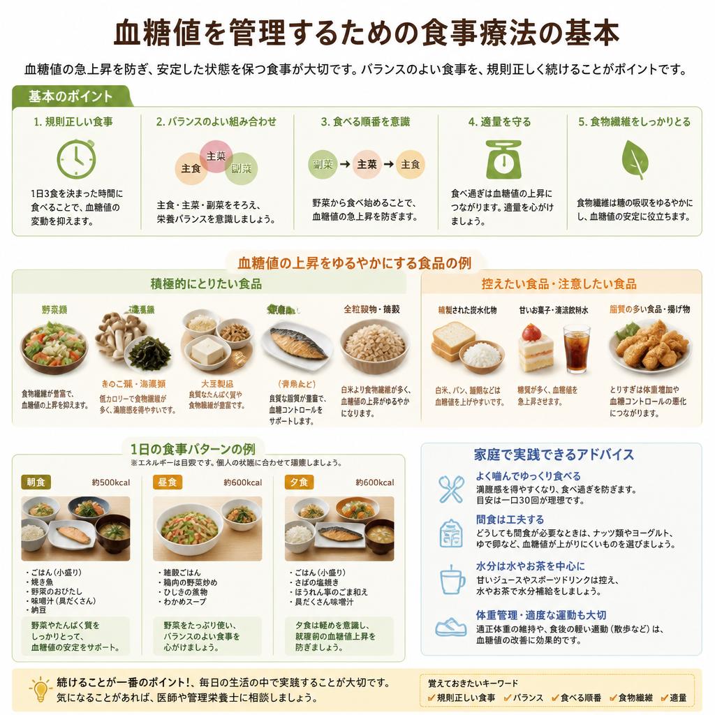 食事療法の重要性
