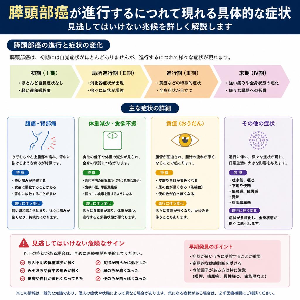 膵頭部癌の症状