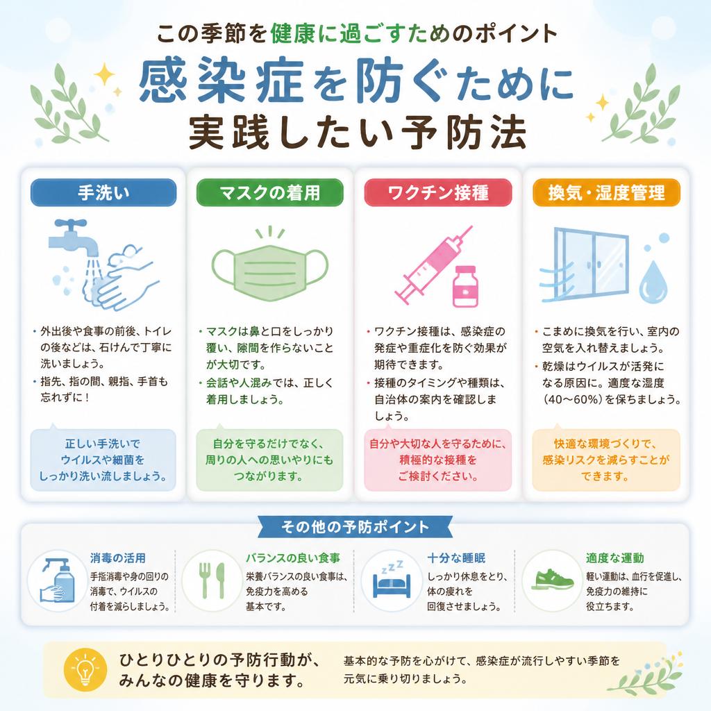 感染症の予防法