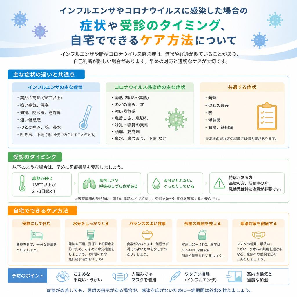 症状が出た場合の対処法