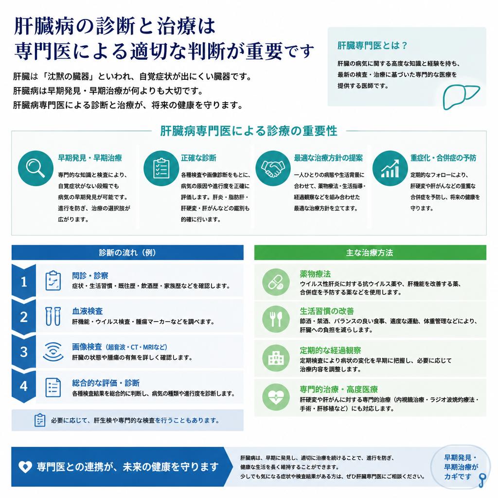専門医による診断と治療