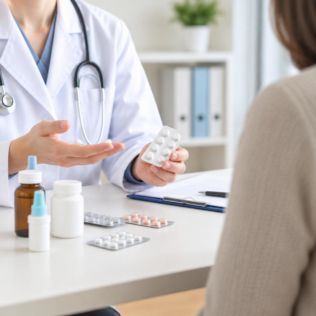 薬物療法は症状や生活に合わせて相談を