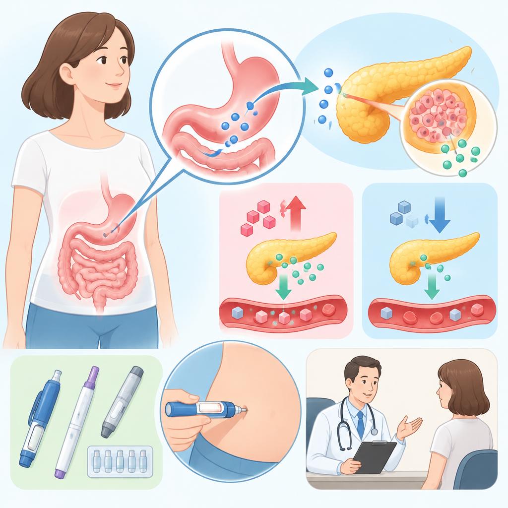 GLP-1受容体作動薬とは？体の働きを活かす治療薬