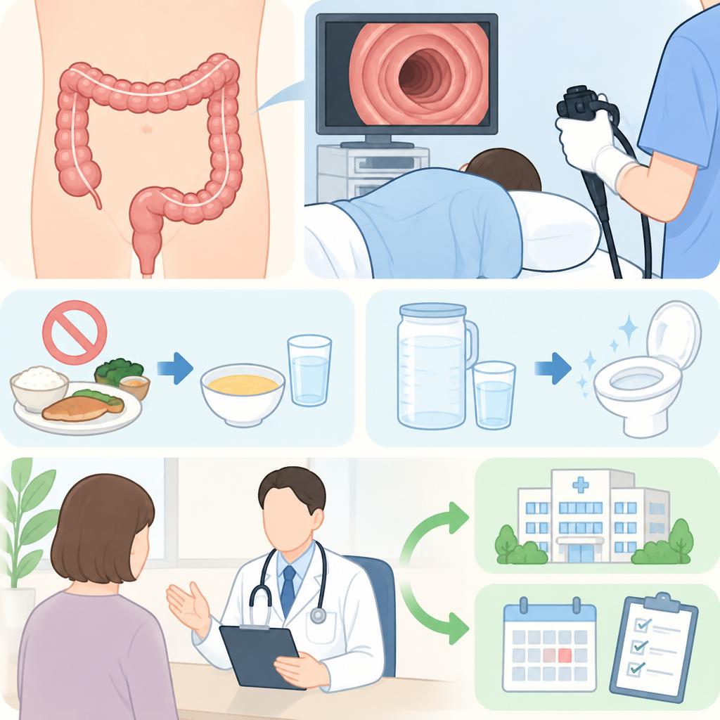 下部内視鏡の実際｜大腸検査を考えている方へ