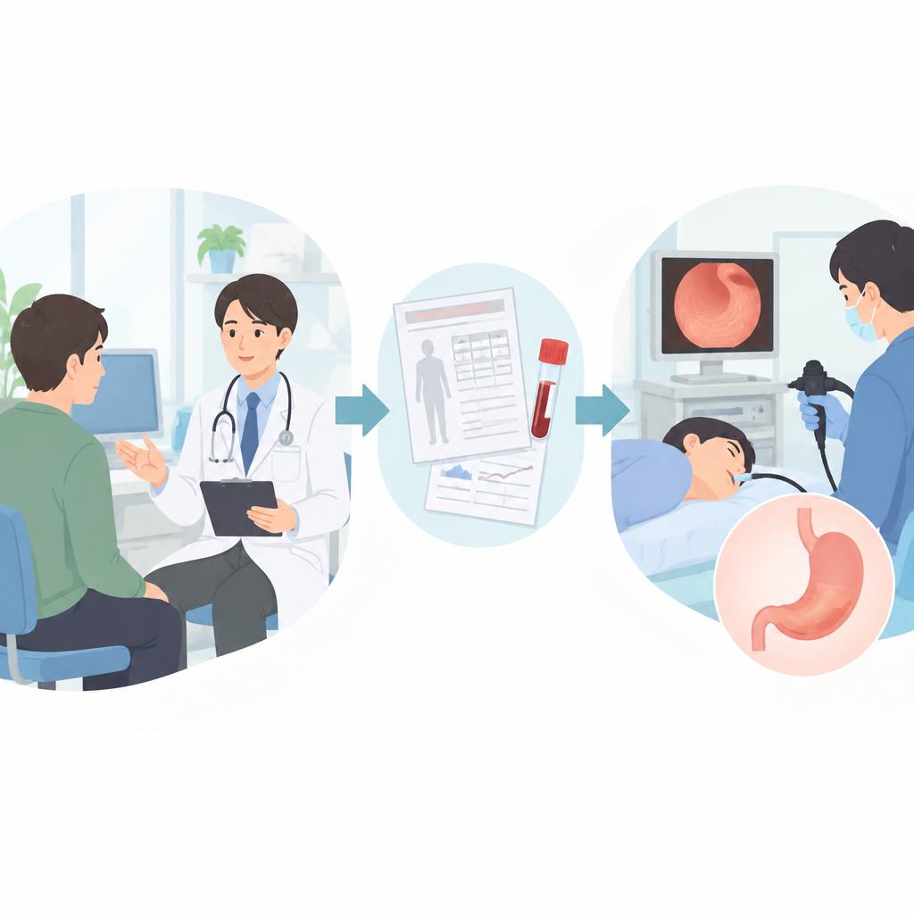 検査から結果説明まで。状態に合わせて確認します