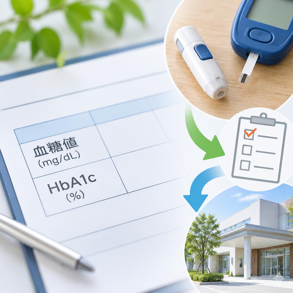 血糖値が気になる方へ。見逃したくないサインと健診結果