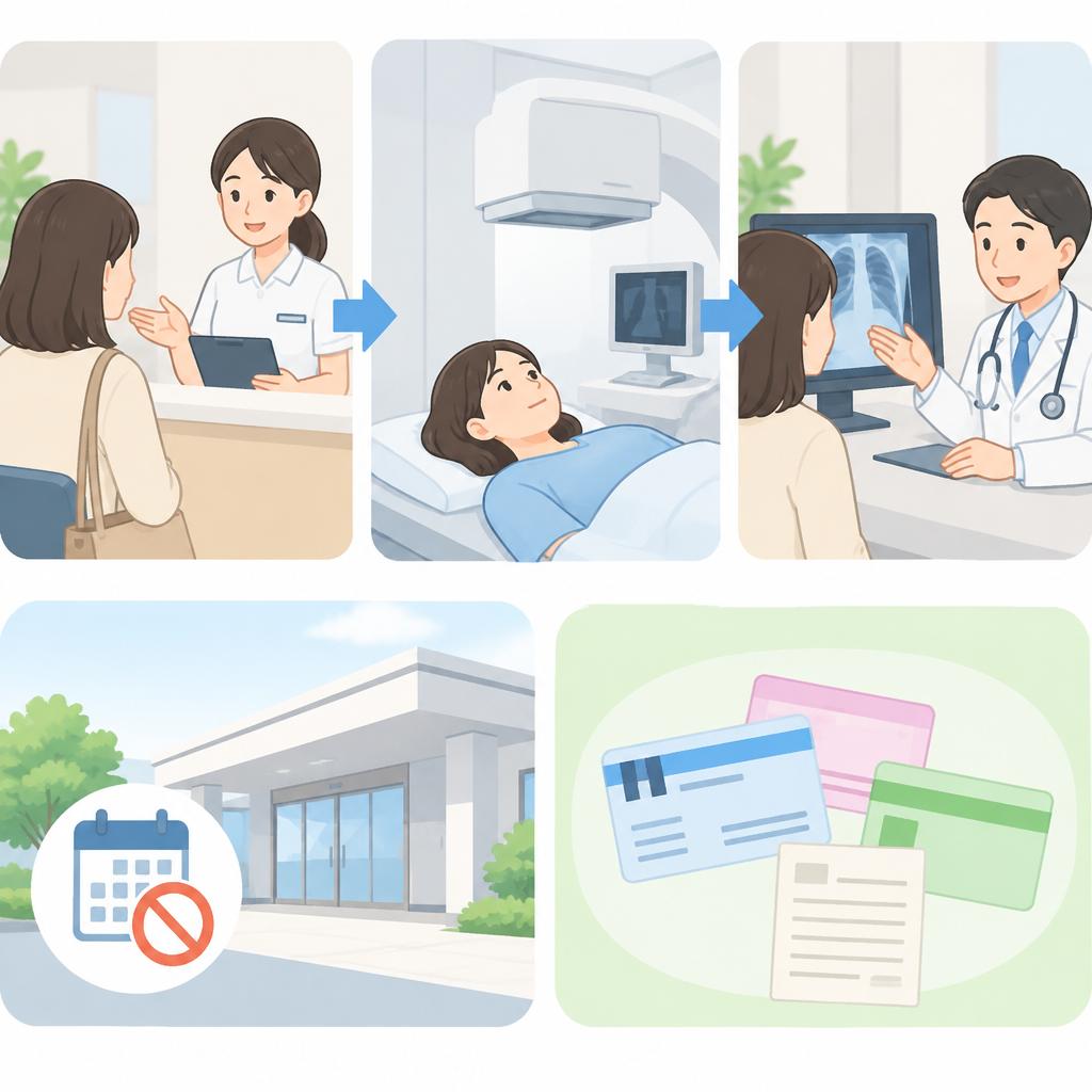 検査はどう進む？受診から結果説明まで